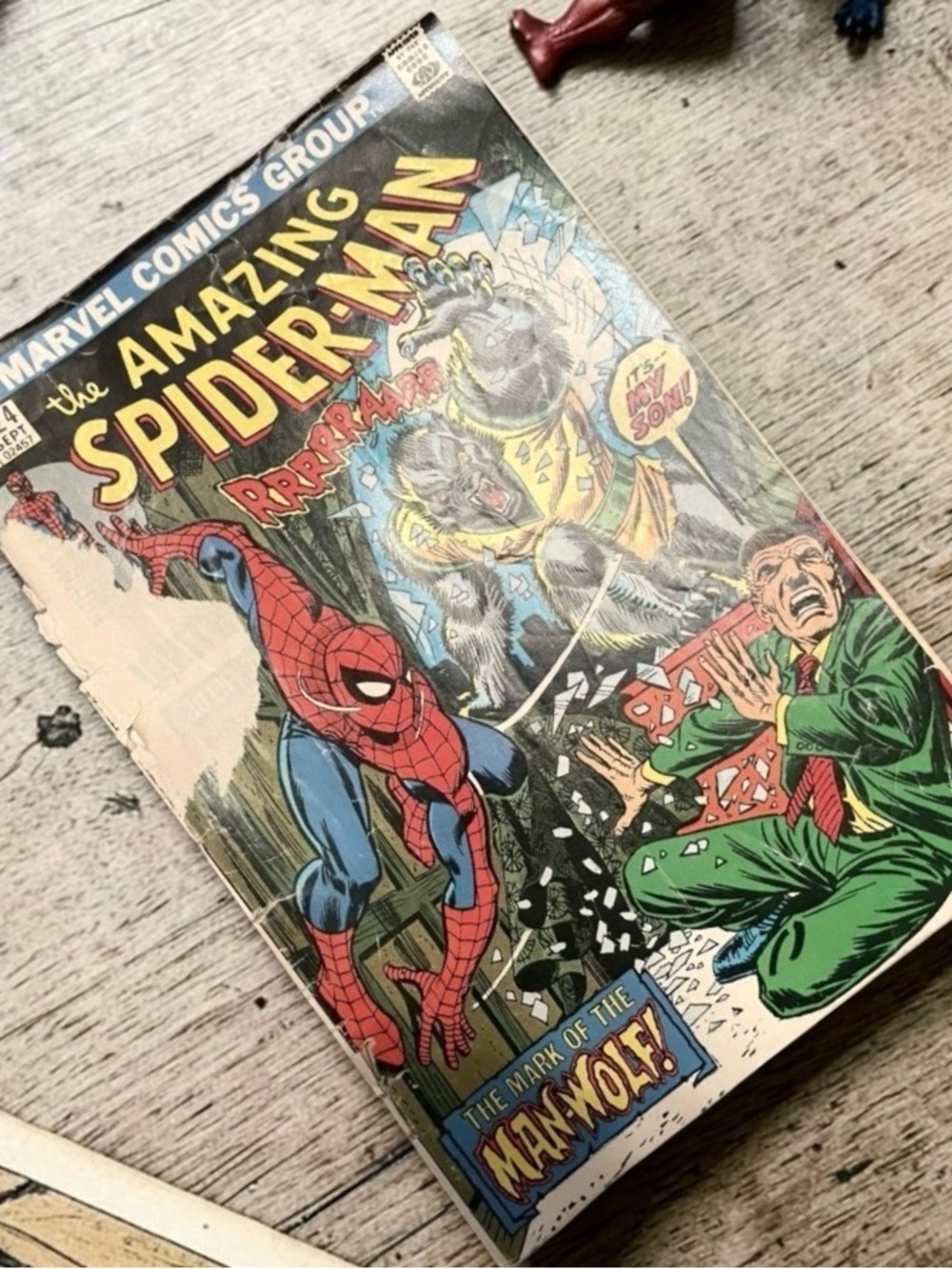 Amazing Spider-Man #124 Marvel Bronze Age Comic Reader Copy